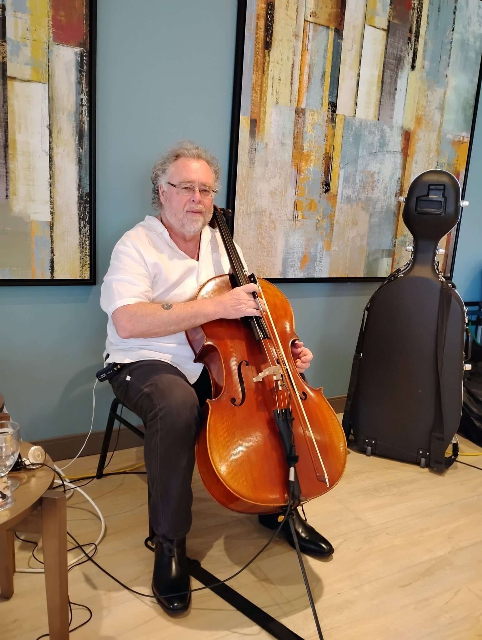 André Lahaie, violoncelliste